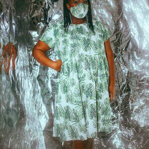 Copper Union Plant People Dress 4X